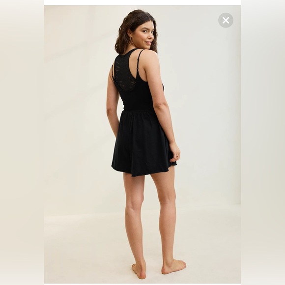 Aerie At The Barre Romper Black - Picture 4 of 8